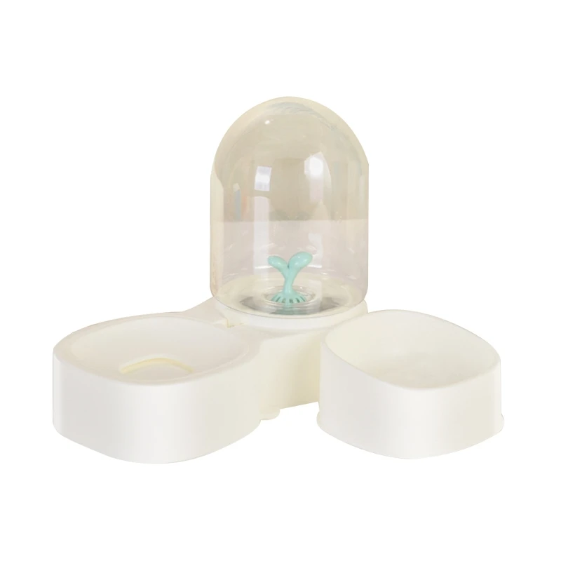 

094A 2 в 1 кормушка для домашних животных, кошек, миска, миска для щенков, собак, автоматический контейнер для питьевой воды, кормушка, диспенсер...