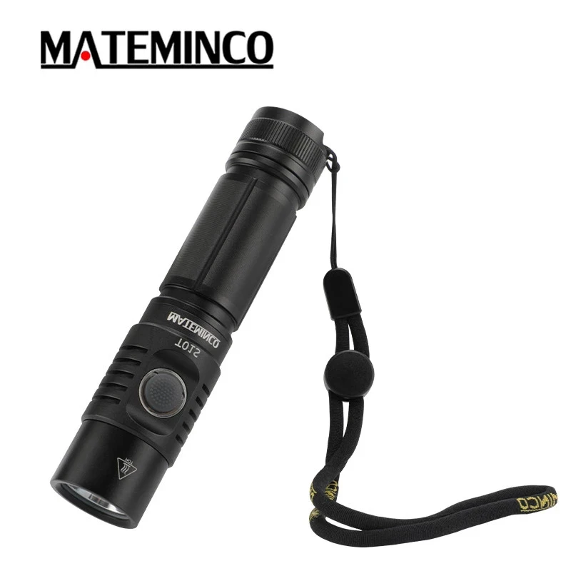 Тактический фонарик MATEMINCO T01S Max 21700 люмен дальность луча 2300 м перезаряжаемый Type-C |