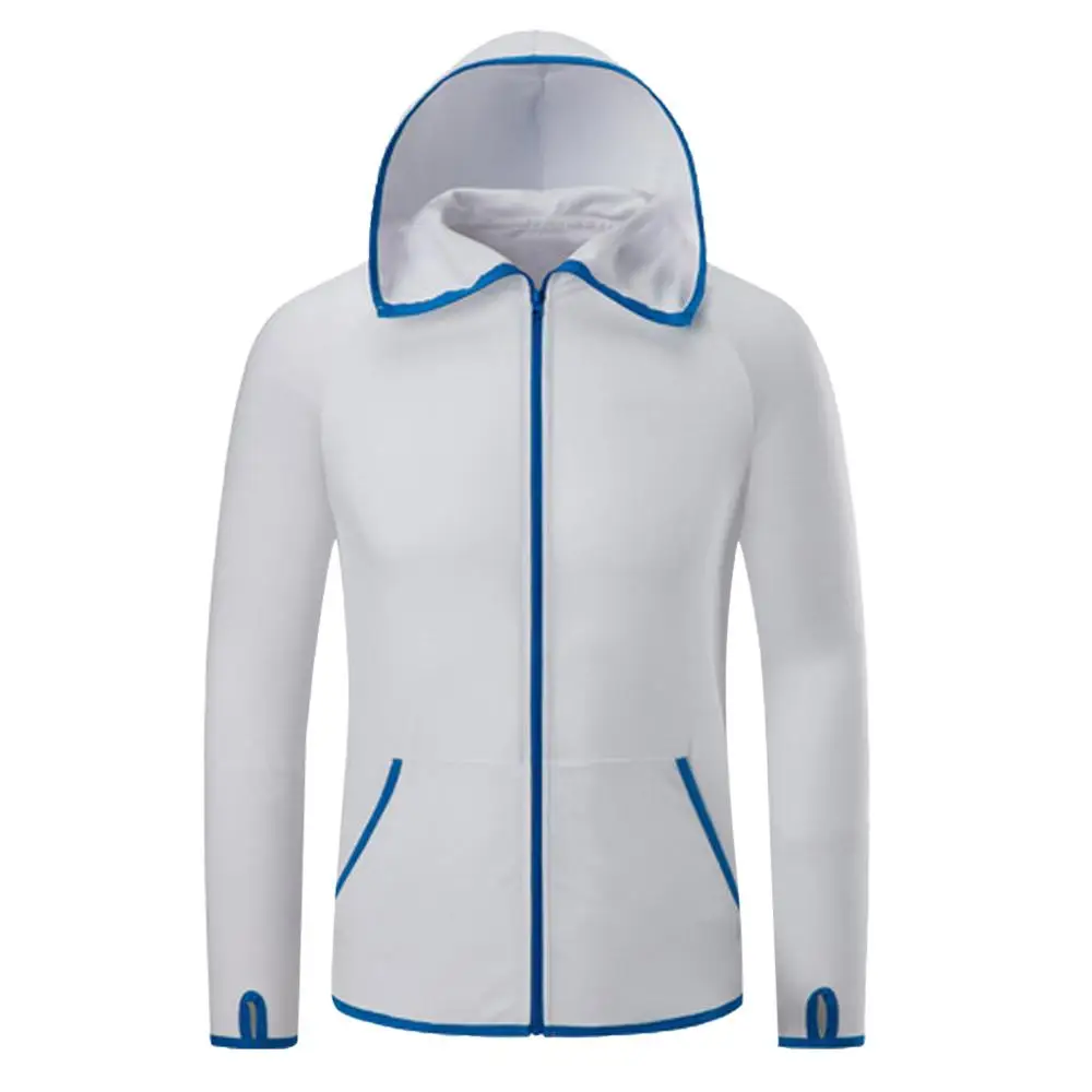 Мужская ветрозащитная быстросохнущая Солнцезащитная водонепроницаемая куртка