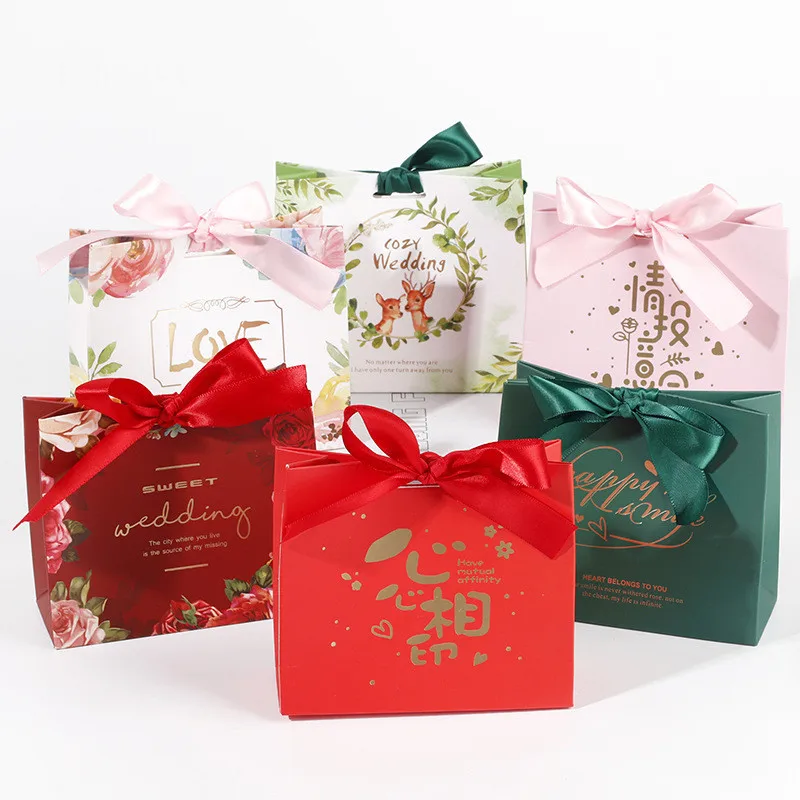 1 шт. коробка для конфет Подарочная ручной подарок Свадебные товары подарочный