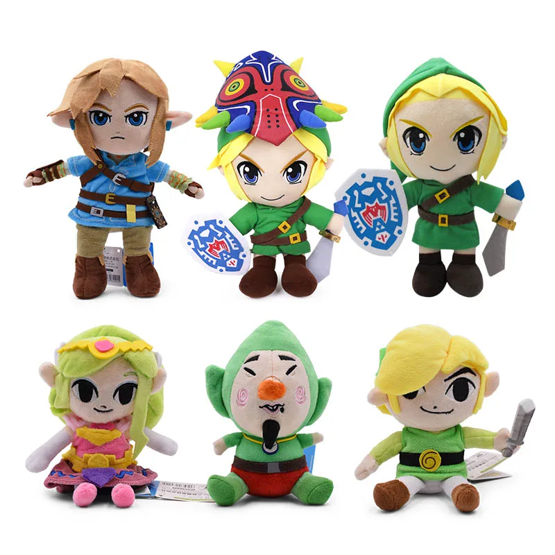 6 стиль 17-30 см Zelda Плюшевые игрушки, забавные звенья мальчик Zelda мягкие животное кукла игрушка для детей рождественские подарки
