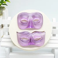 dance mask silicone molds masks fondant molds cake decorating tools soap candy polymer clay chocolate gumpaste moulds m202