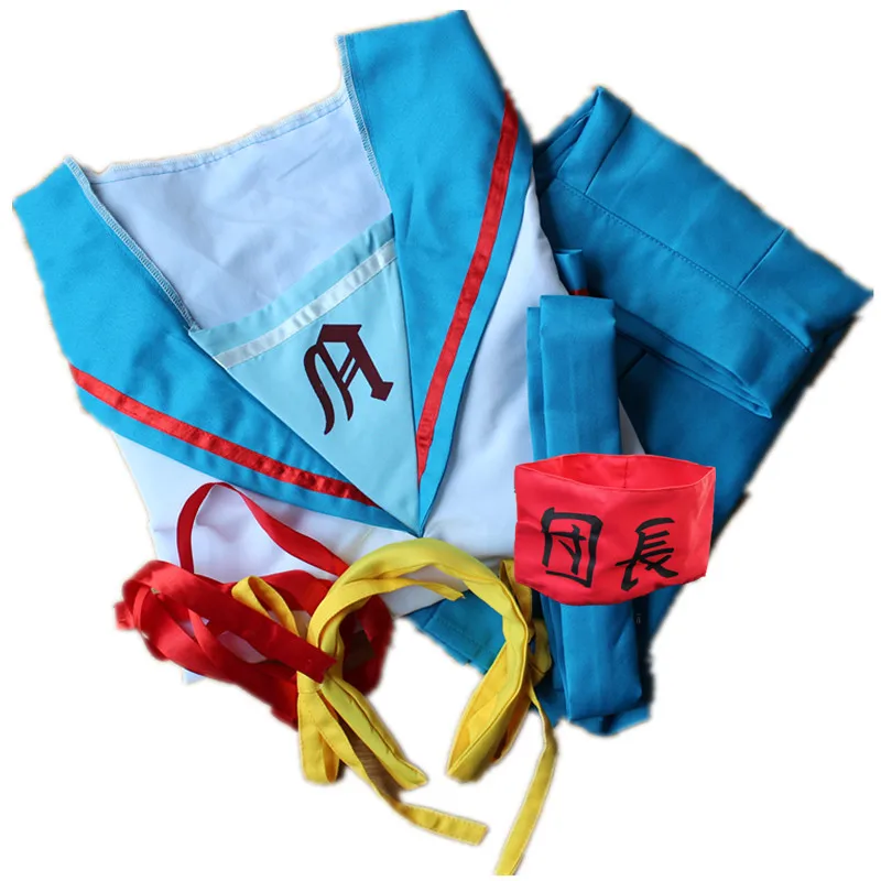 Косплей Сейлор аниме джузумия меланхоли Харухи No Yuuutsu костюм Школьная униформа