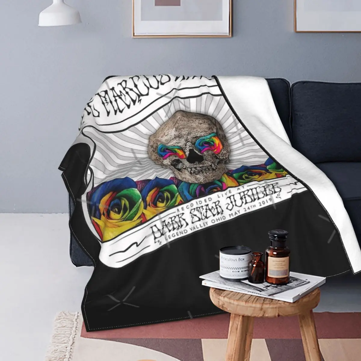 

Manta de la banda de Marcus King para cama, toalla de muselina a cuadros, manta de playa con capucha para bebé