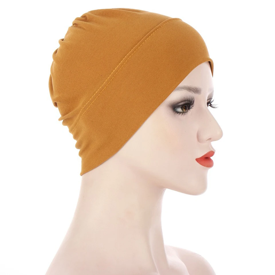 Арабская Женская шапочка головной убор искусственная потеря волос кепка платок |