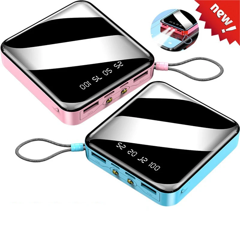 Внешний аккумулятор 30000 мАч портативное быстрое зарядное устройство для всех