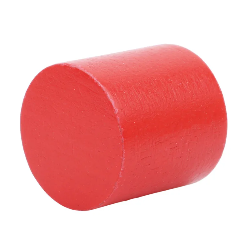 

Montessori Wooden 4 Different Colorful Cylinders Educational Toys Kids Children Early Teaching Gift