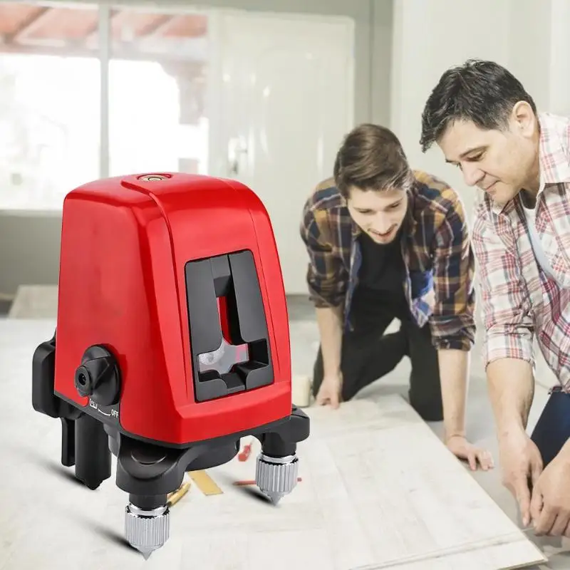 2-линейный 1-точечный лазерный уровень поворотное устройство самовыравнивания на