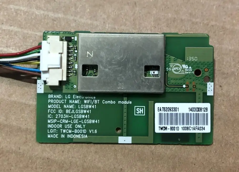 

For LG 47GB7800-CC LCD TV accessories built-in wifi module wireless network card receiver LGSBW41