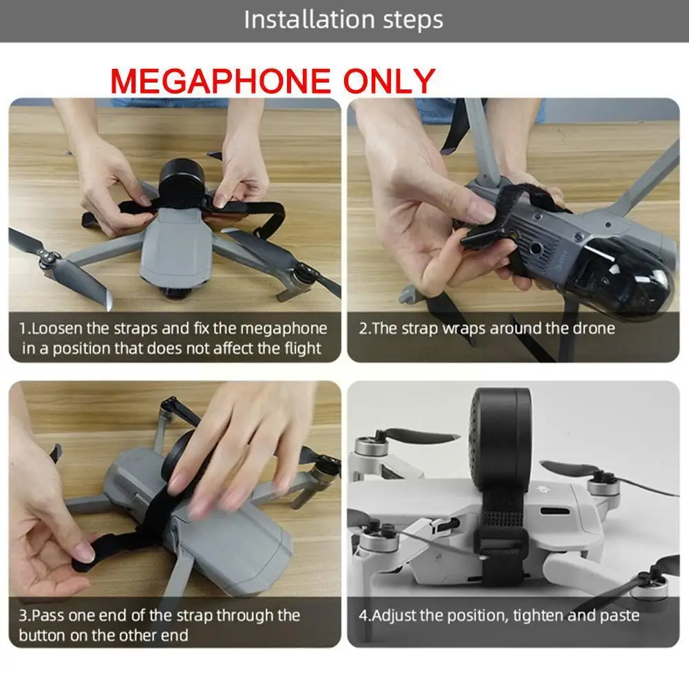 

Suitable For Yu AIR2S Megaphone Drone Speaker High-Altitude Loudspeaker Accessories Walkie-talkie For MINI2 Remote H3O1