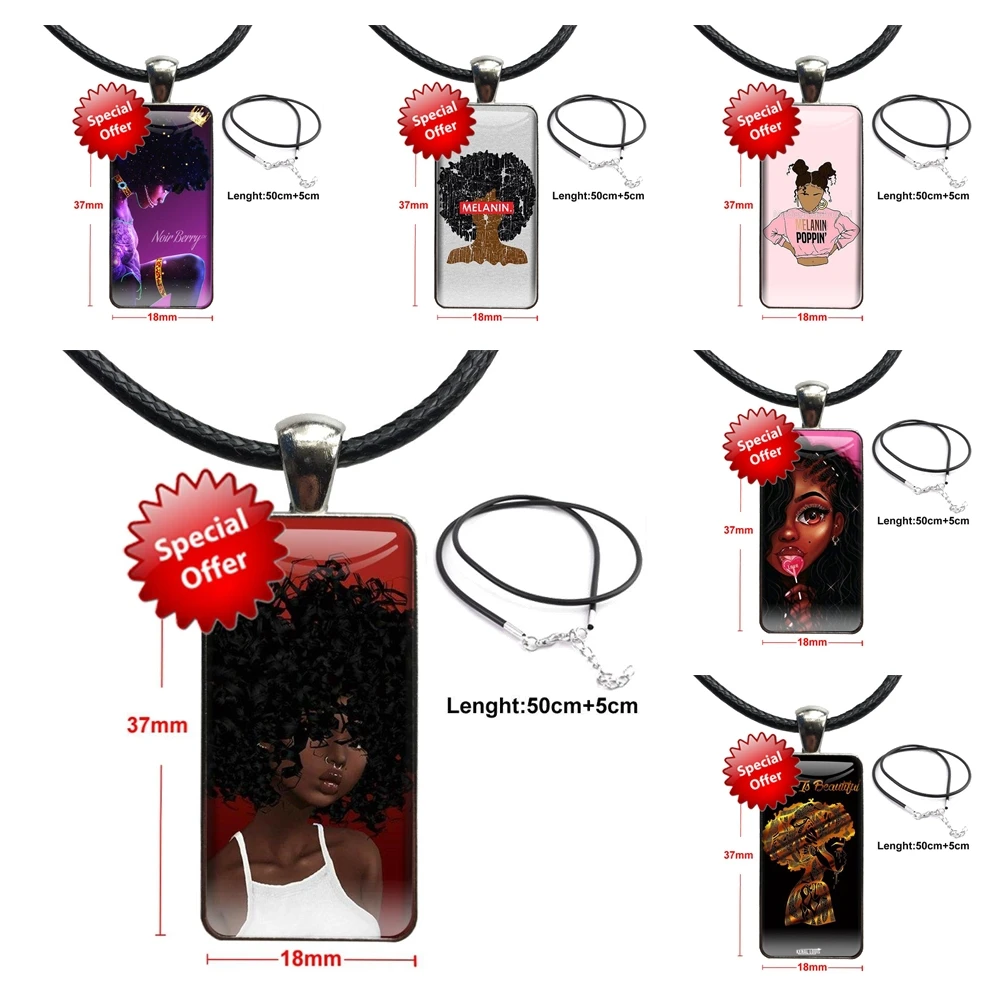 

Меланин Poppin брендовые стальные цветные ювелирные изделия модное массивное ожерелье стеклянные ожерелья подвески удобные для женщин девуш...