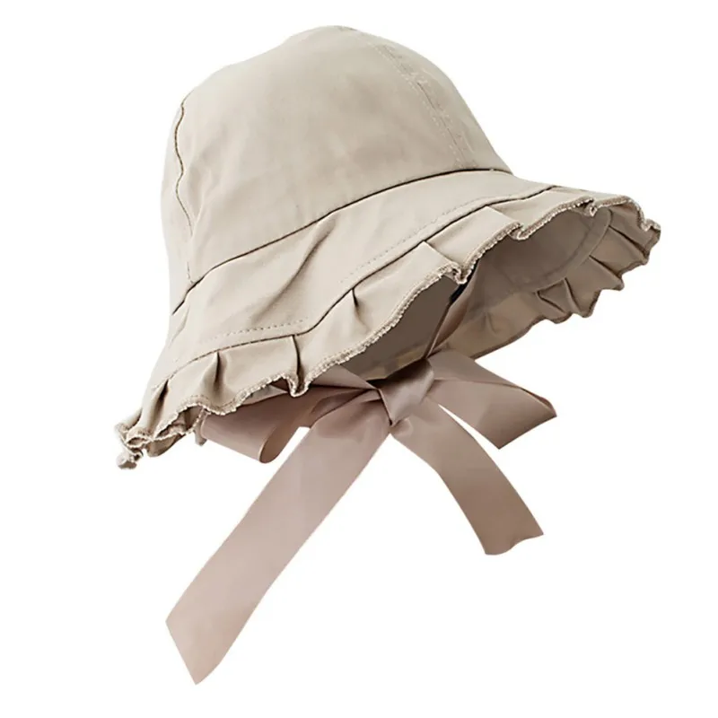 

feminino de sol de balde bonito ruffle hat