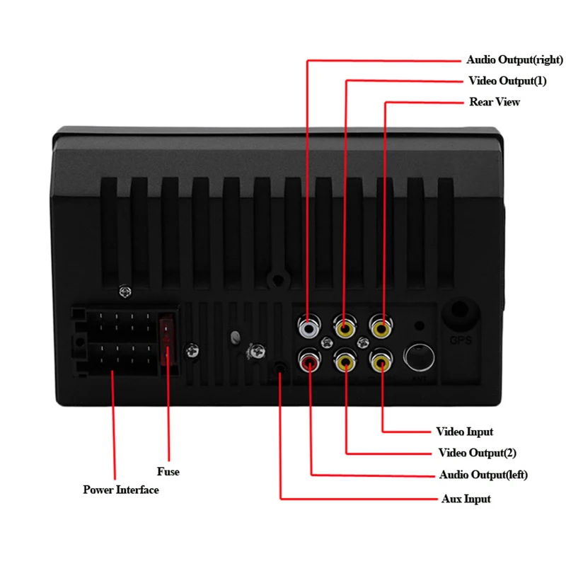 Автомагнитола SIYA 7010B универсальный MP5-плеер с 7 "сенсорным экраном Bluetooth FM/TF/USB