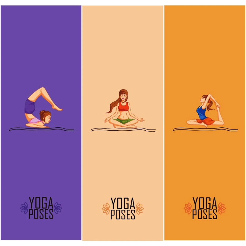 

Non-slip Yoga Towel Mat Cover Gym Fitness Towels Printed Microfiber Sports Travel Quick-drying Cushion Yoga Blanket 63*185cm