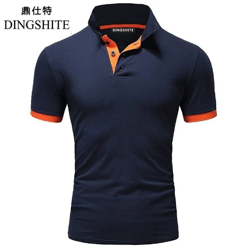 Мужская модная футболка с коротким рукавом DINGSHITE|Мужские футболки| |