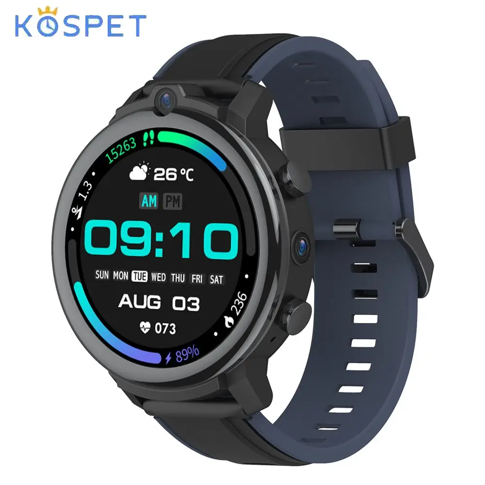 Смарт-часы KOSPET Power 4G для мужчин, 3 ГБ + 32 ГБ, GPS, 2021 мАч,  спортивный фитнес-трекер, Смарт-часы для женщин для iOS, Android 900 |  Электроника | АлиЭкспресс