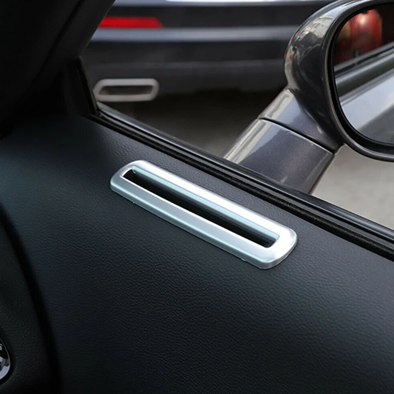 

Interior Mouldings for Dodge Challenger 2015+ Side Door Air Vent Cover Tirm Air Outlet Decoration Sticker
