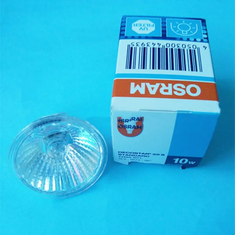 Лампа галогенная OSRAM DECOSTAR 35S 44888 WFL 12 В 10 Вт для 2 шт. лампа 44888WFL GU4 MR11 декоративная