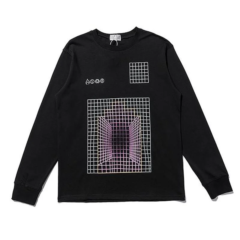 

22SS Small Checkered Printing Cavempt Hoodies Men Women EU Size 100% Cotton Cavempt Sweatshirt Streetwear Autumn Winter Harajuku