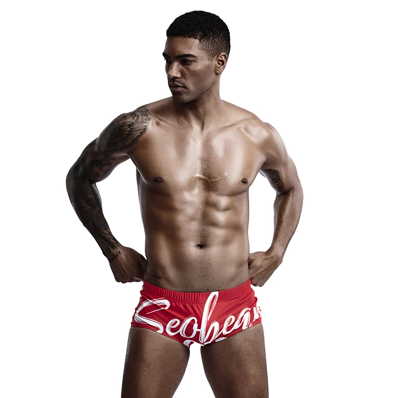 Пикантные Для мужчин пляжные шорты для серфинга Лето быстросохнущая
