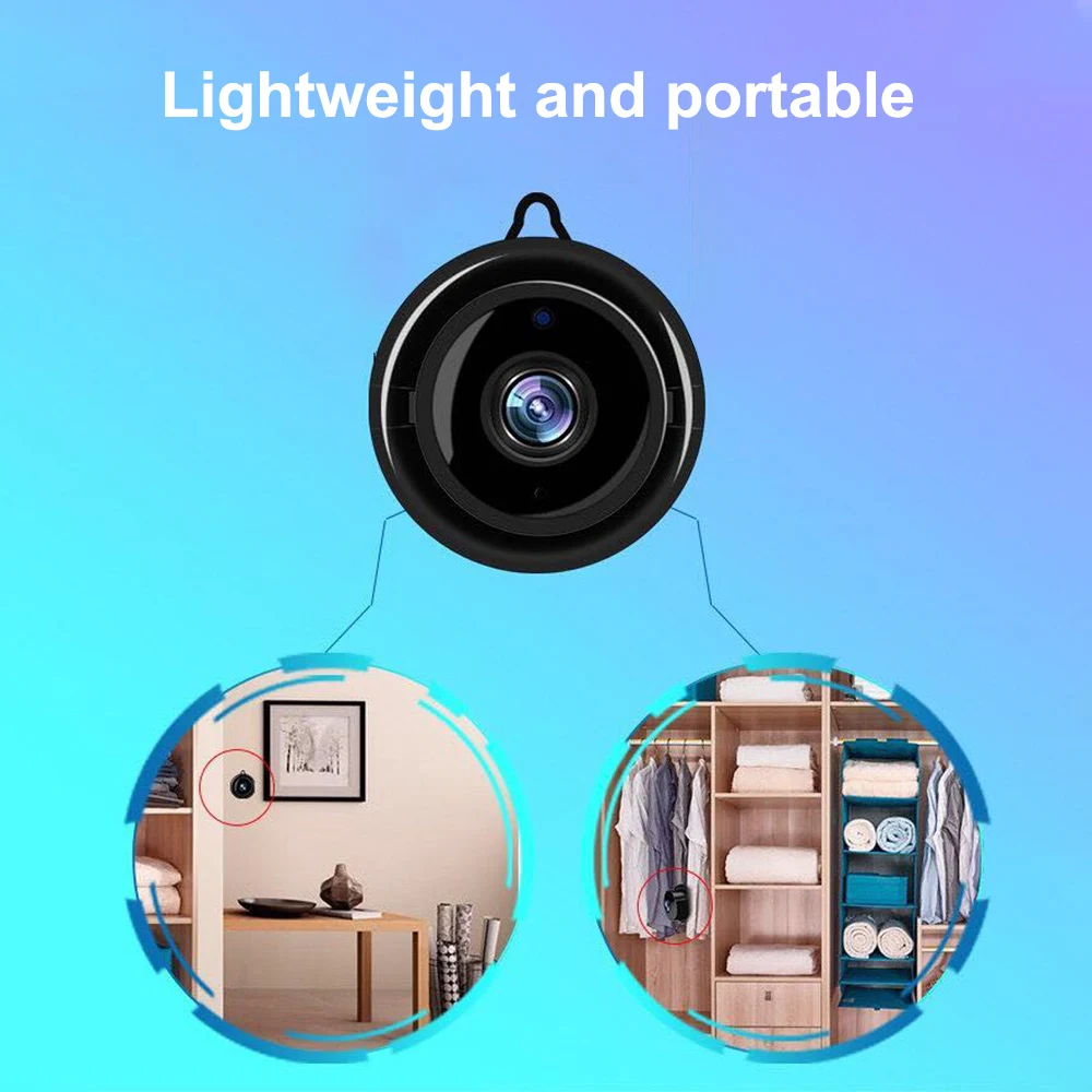 V380 WIFI мини камера 1080P HD ИК ночного видения микро беспроводная ip-камера Домашняя