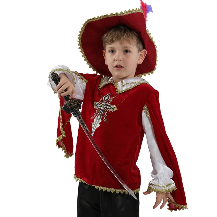 Детский маскарадный костюм для вечеринки на Хэллоуин средневековые римские
