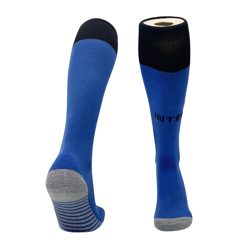 

New Adult Kids Professional Sports Soccer Socks Knee High Football Sock Europe Soccer Club Breathable Training Running Socks Boy