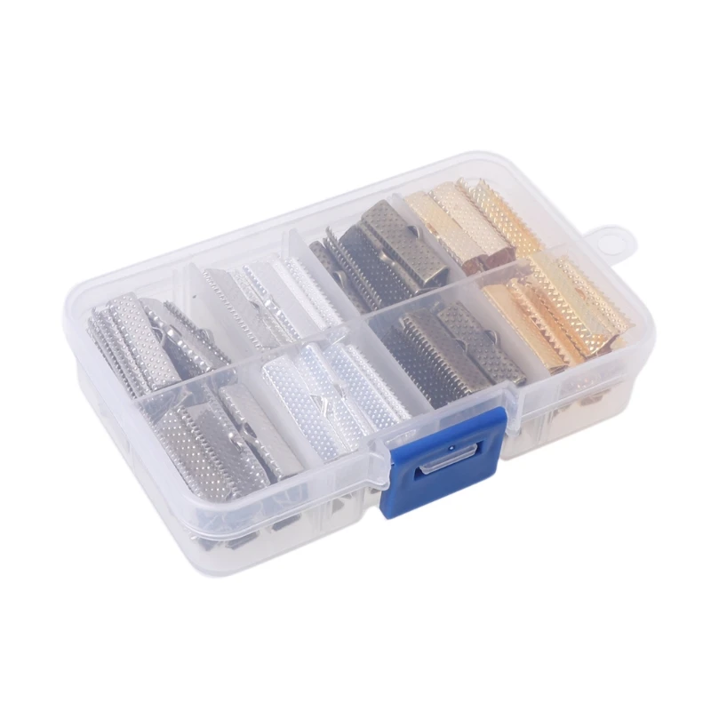 2020 Новый зажим для ленты шнур обжимной Конец застежка крышка наконечник ожерелье