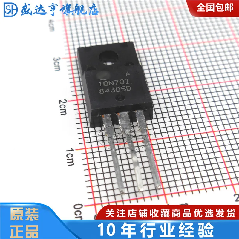 10Pcs/Lot AP10N70I 10N70I 10A 600V TO220 DIP MOSFET Transistor NEW Original In Stock | Электронные компоненты и