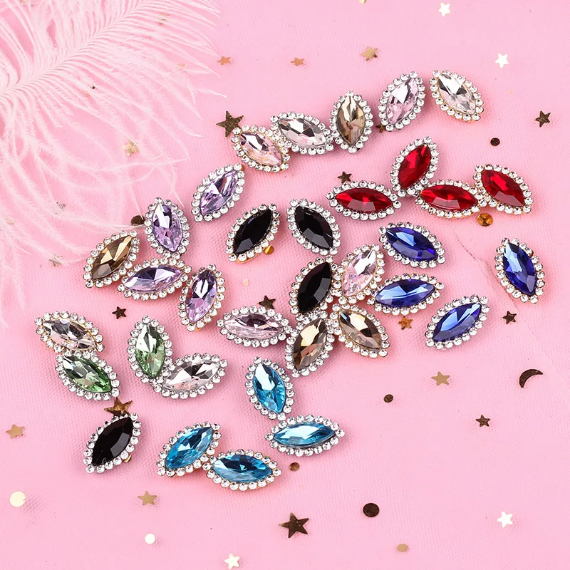 ZOTOONE Стекло Стразы со стразами горячей фиксации плоская задняя часть Rhinestoen