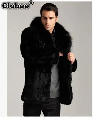 2019 6XL стильные мужские 3XL черные длинные Дизайнерские шубы из искусственного