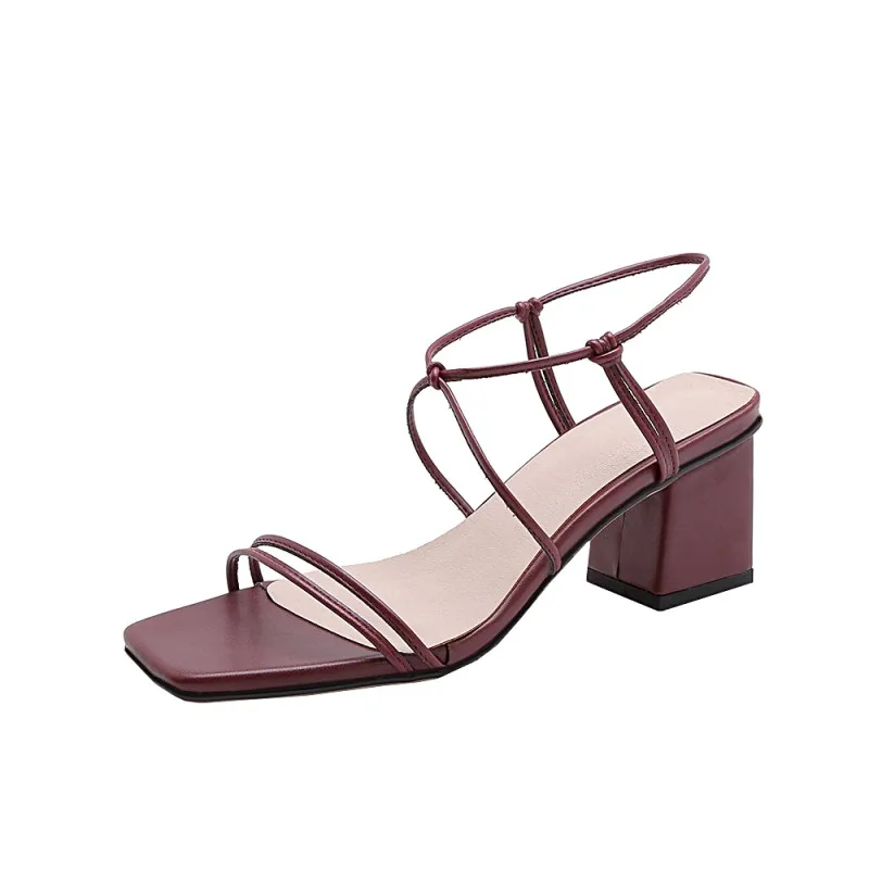 Большие размеры 9 10 11 Босоножки на высоком каблуке Женская обувь Женские летние