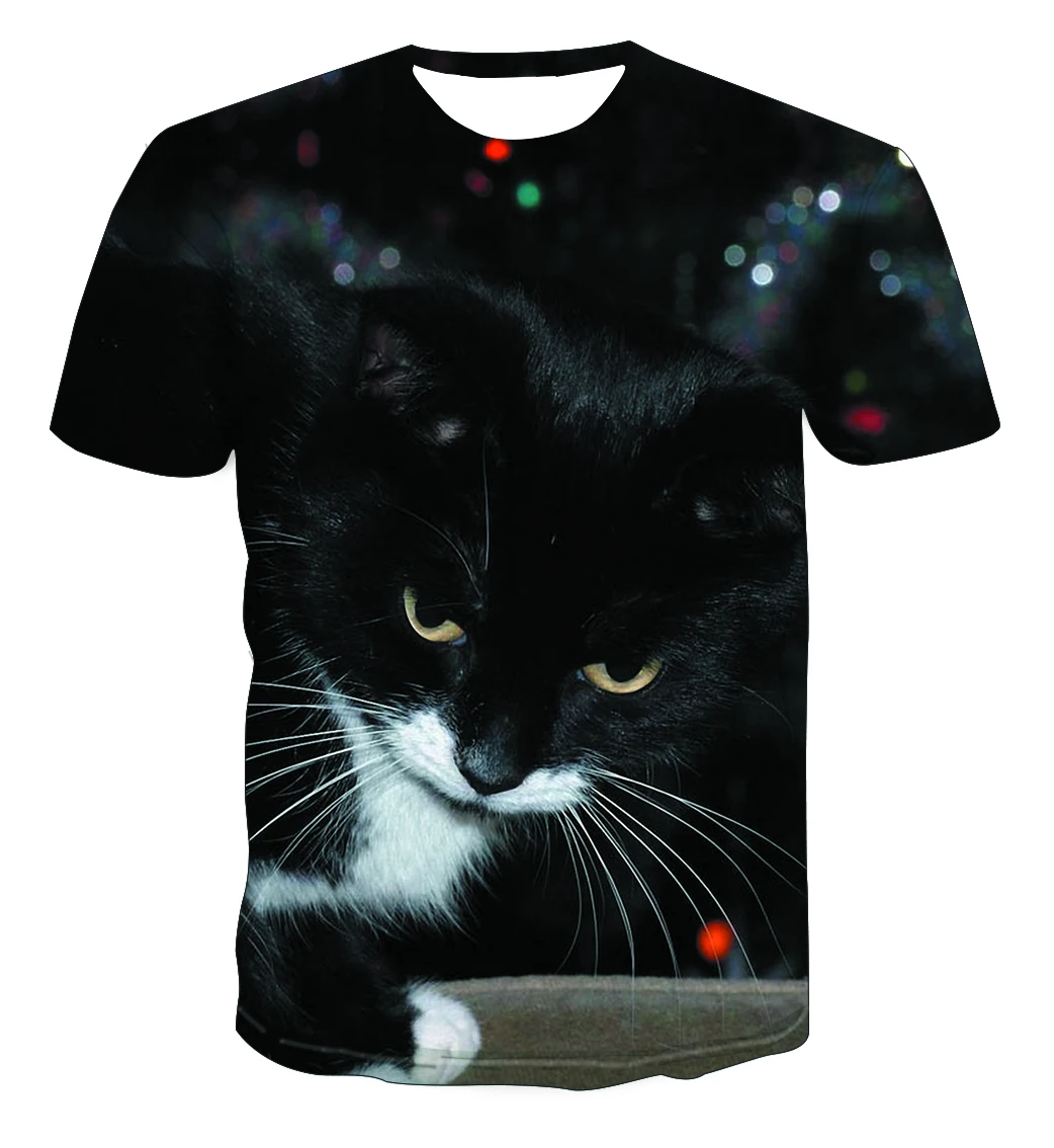 Модная новинка 2018 крутая футболка Мужская/Женская 3d Футболка с принтом двух