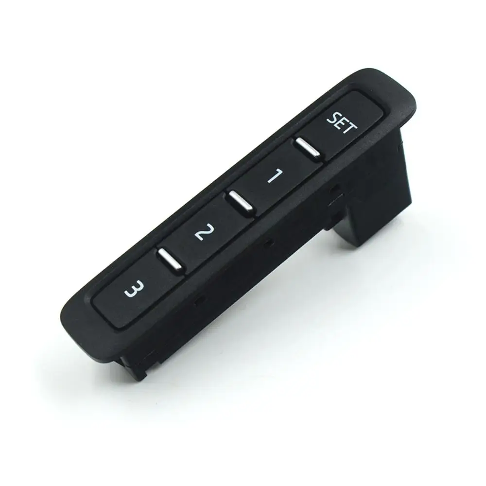 Black Chrome Кнопка регулировки сиденья водителя для VW PASSAT B7 CC TIGUAN Sharan Skoda Octavia Superb Yeti Alhambra 1Z0 959 769 A - Цвет: Black Chrome