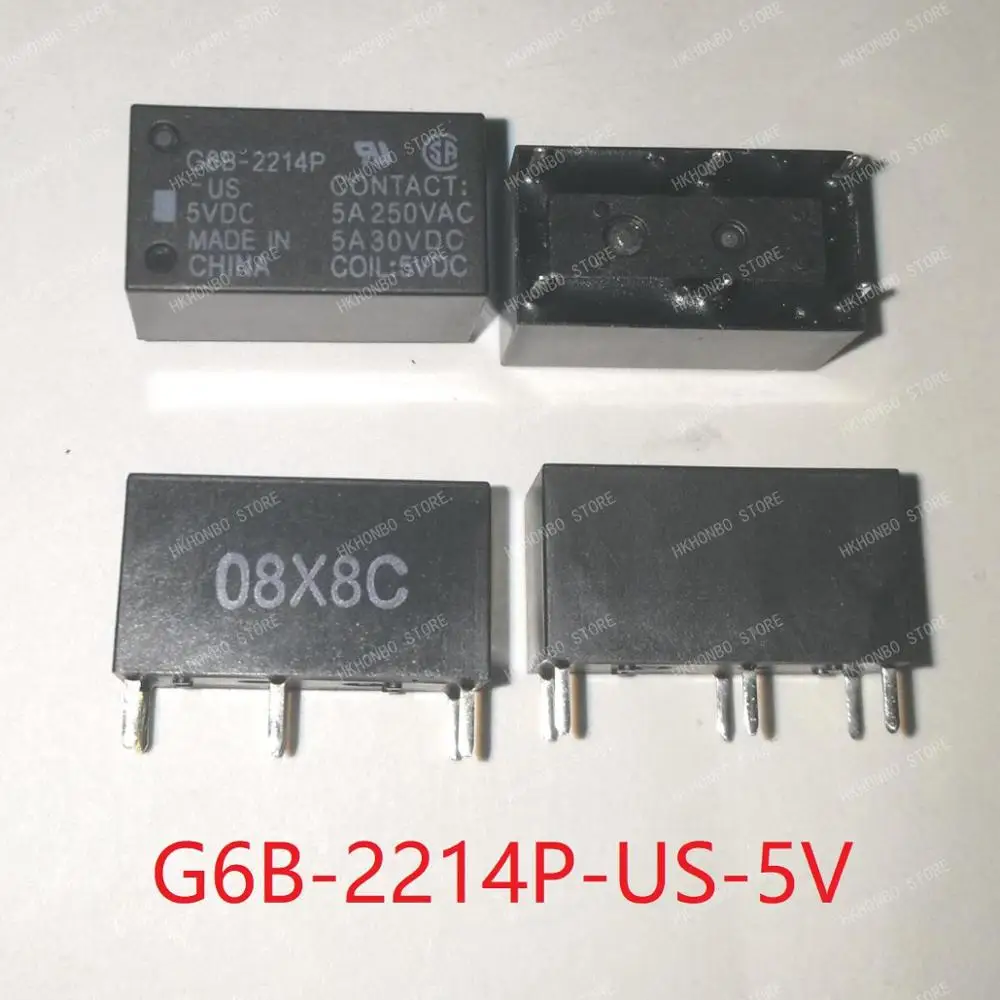 Новый реле G6B-2214P-US-5V G6B-2114P-US-12V G6B-2114P-US-U-24V 6Pin разъем | Обустройство дома