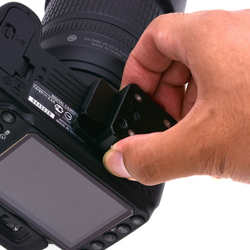 

VELEDGE Mini Quick Assembly System Quick Assembly Plate Assembly Holder, with Self-Locking Function Slide Rail Stabilizer