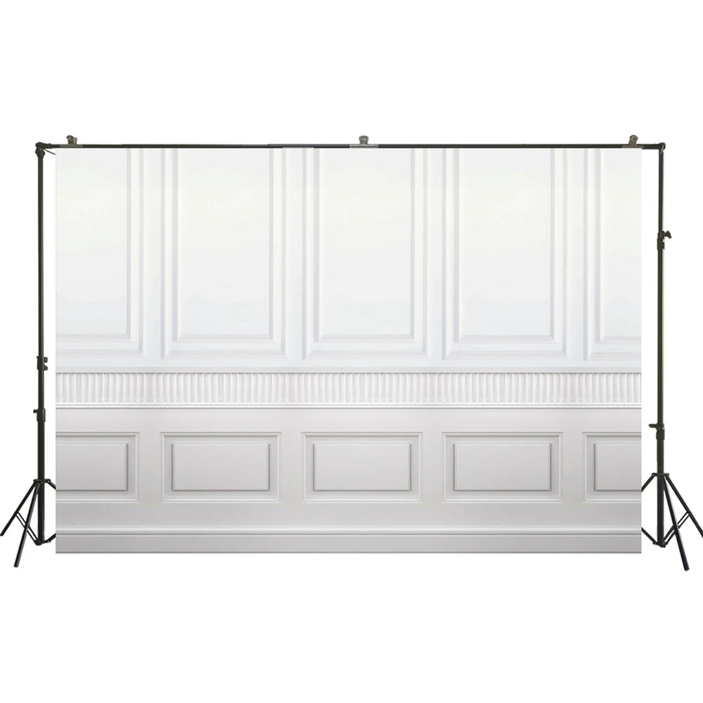 

HUAYI Photography Backdrops White Brick Wall Photo Booth Backdrop Newborns Studio Child Baby Customize Photo Background W-3506