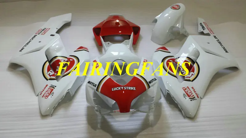 Мотоциклетный вставной обтекатель комплект для HONDA CBR1000RR 04 05 CBR 1000 RR 100RR 2004 2005 белый