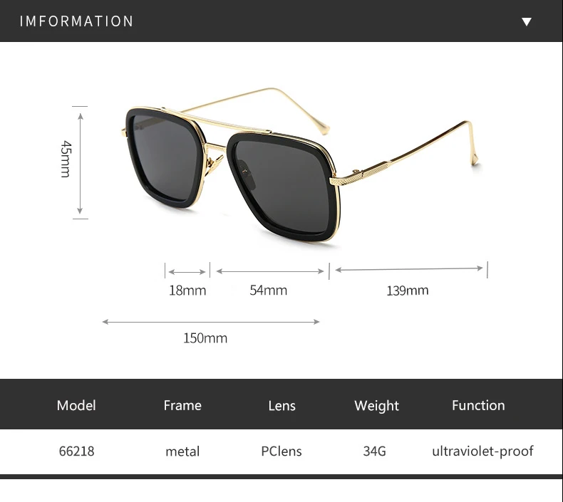 2020 New Fashion Square Metal Frame Sunglasses Men Women Vintage Sun Glasses Brand Designer UV400 Wholesale