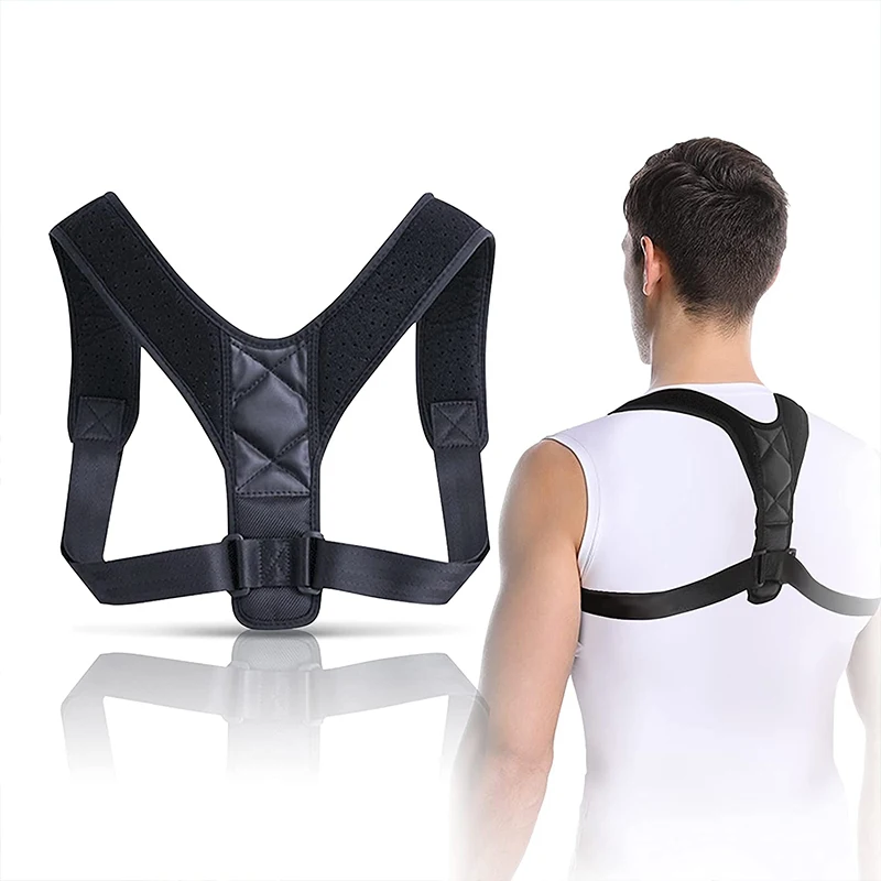 

Medical Adjustable Clavicle Posture Corrector Men Women Upper Back Brace Shoulder Lumbar Support Belt Corset Posture Correction
