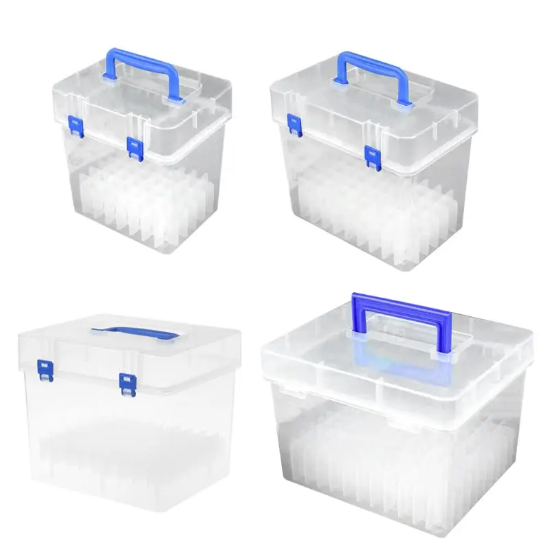 

Transparent Marker Pens Storage Box Container Art Craft Tray Office Desk Organizor Home School Students Study Supply 77HA