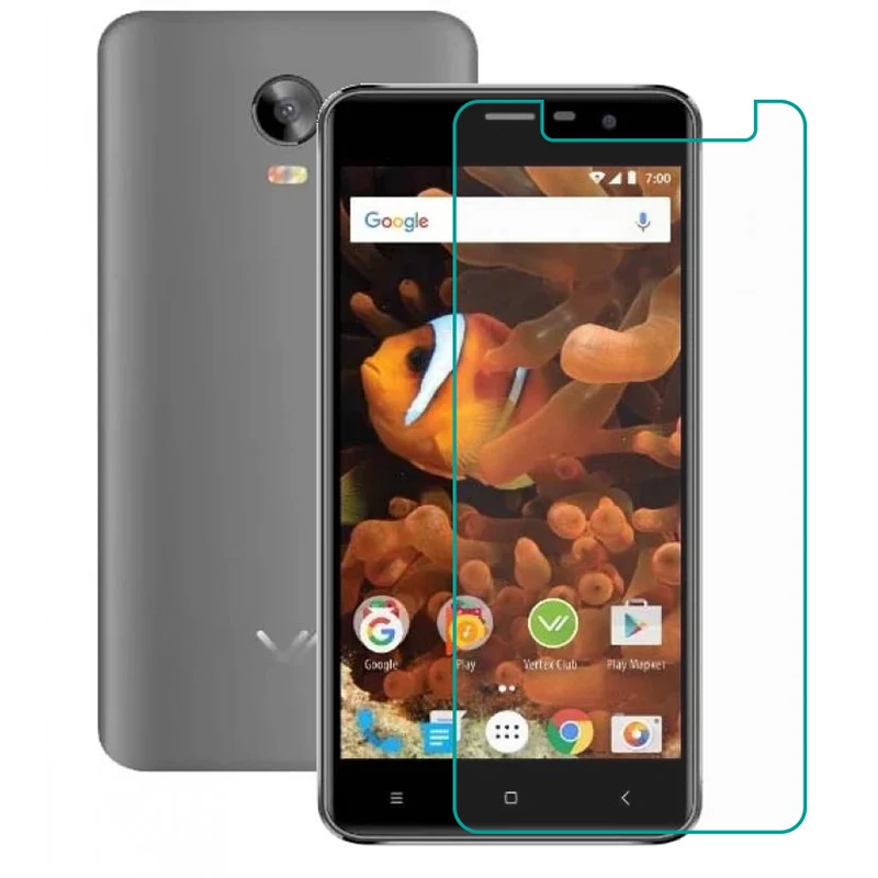 Tempered Glass For Vertex Impress Reef GLASS Product 9H Protective Film Explosion-proof Clear Screen Protector Phone cover | Мобильные