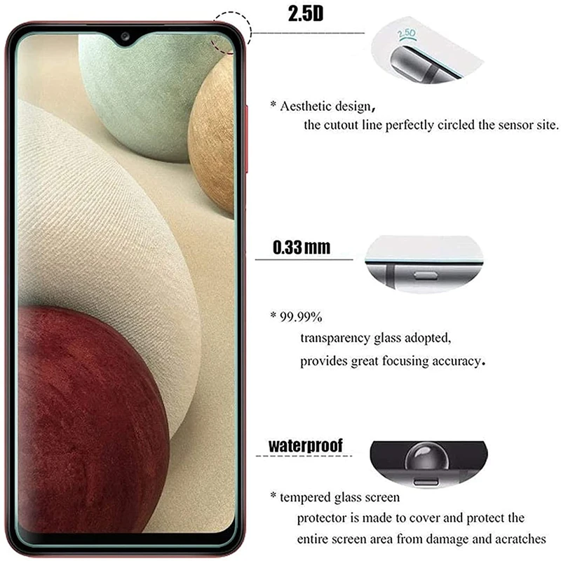 3pcs protective glass for vivo y20 y30 y31 y50 y52 y70 tempered glass for vivo y83 y85 y89 y90 y93 y95 y97 screen protector free global shipping