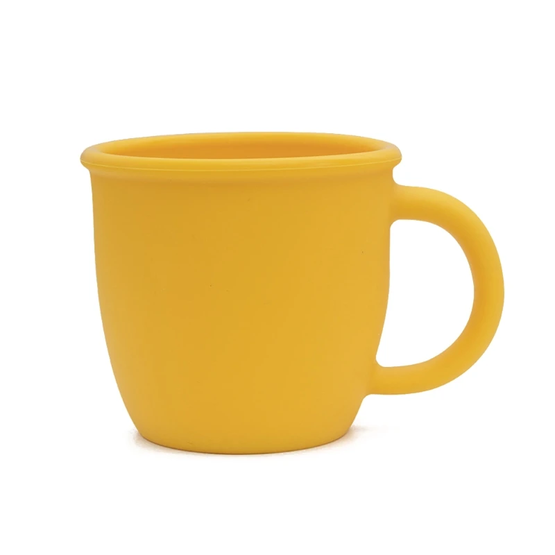 

Baby Learn To Drink Cup Drinkware Silicone Cups For Toddlers & Kids LeakProof Child Water Cup Bottle 245ML