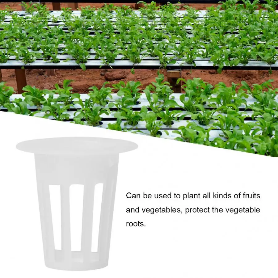 100 шт. цветочный горшок Soilless культура посадки чистая чашка гидропоники