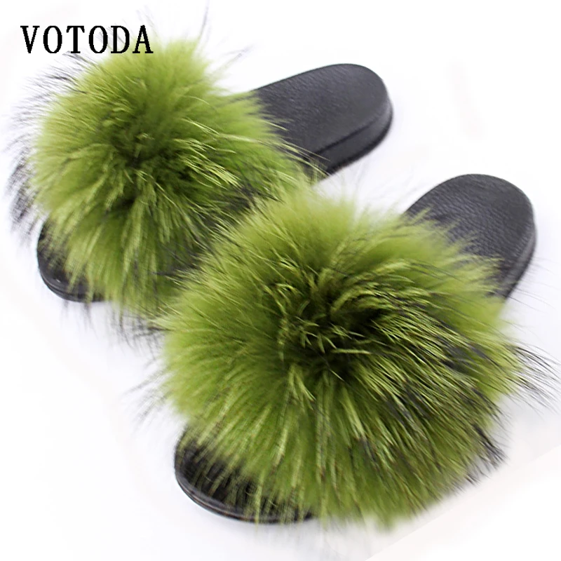 slippers-14 Женские шлепанцы с лисьим мехом; разноцветная сумка для женщин; высококачественные пушистые плюшевые шлепанцы; популярные женские меховые Вьетнамки с сумочкой ручной работы - Цвет: slippers-14