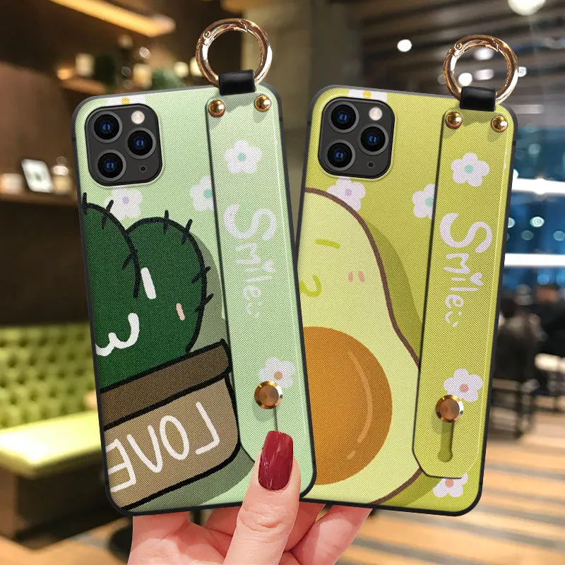 MKS половинно Зеленый Кактус арбуз ананас авокадо ремешок держатель чехол для Xiaomi