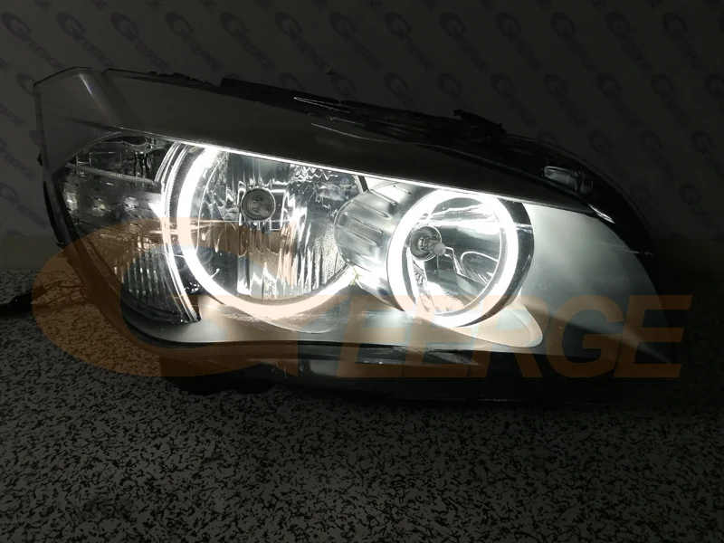 Для BMW X1 E84 2009 2010 2011 2012 2013 2014 2015 отличные ультра яркие CCFL ангельские глазки Halo