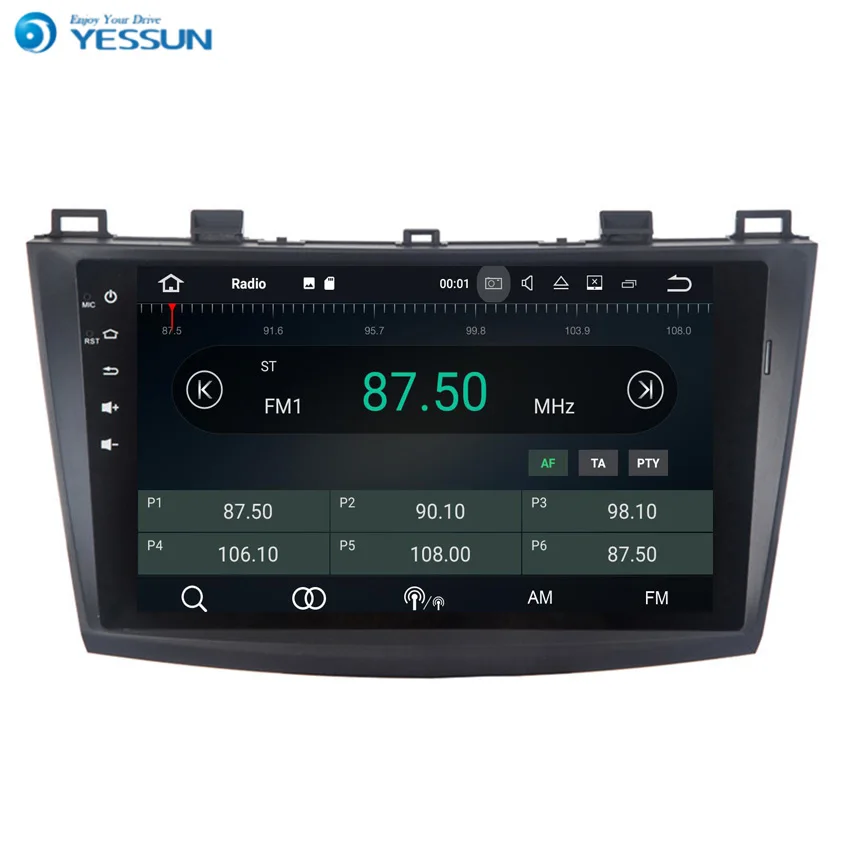 Мультимедийная система Yessun для Mazda 3 2010 ~ 2012 Android 6 0 автомагнитола с GPS навигацией аудио и видео|stereo gps|car radio