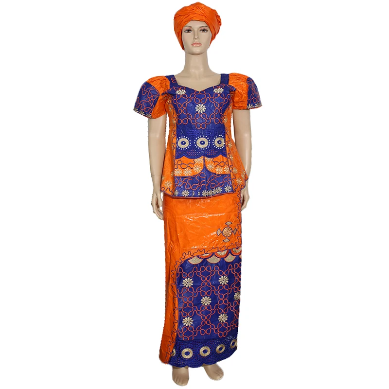 Женский костюм с юбкой H & D Africaine Femme 2020 Bazin Riche Dashiki женская одежда из Южной Африки